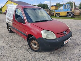 2003 Peugeot Partner I Рестайлинг, красный, 270000 рублей, вид 4