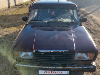 2006 Lada (ВАЗ) 2107, пурпурный, 70000 рублей, вид 1