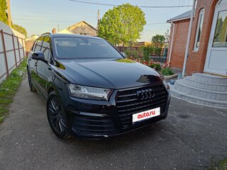2015 Audi Q7 II (4M), чёрный, 3550000 рублей, вид 3
