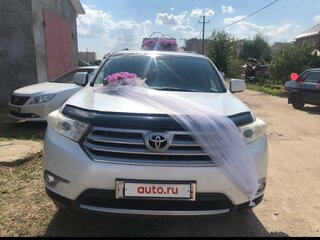 2012 Toyota Highlander II (XU40) Рестайлинг, белый, 2200000 рублей, вид 5