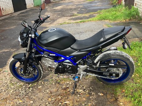 2021 Suzuki SV 650, синий, 499999 рублей, вид 4