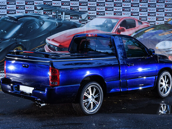 2004 Dodge RAM SRT-10 III (DR/DH), чёрный - вид 2