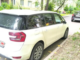 2017 Citroen C4 Picasso Grand II Рестайлинг, белый, 790000 рублей, вид 2