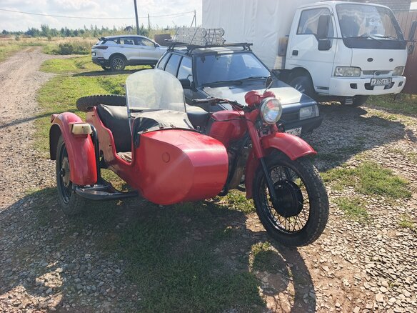 1996 Днепр MT-10, красный, 300000 рублей - вид 3