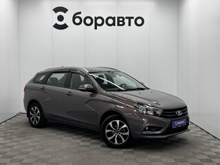 2018 Lada (ВАЗ) Vesta SW I, голубой, 769000 рублей, вид 3