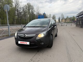 2013 Opel Zafira C, коричневый, 650000 рублей, вид 2
