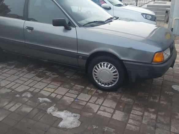 1990 Audi 80 IV (B3), белый, 230000 рублей
