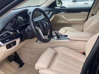2016 BMW X6 30d II (F16), чёрный, 3500000 рублей, вид 2