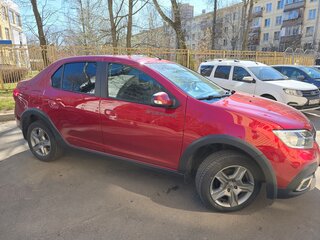 2020 Renault Logan Stepway II Рестайлинг, красный, 1200000 рублей, вид 3