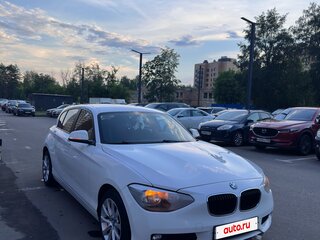 2013 BMW 1 серии 116i II (F20/F21), белый, 970000 рублей, вид 4