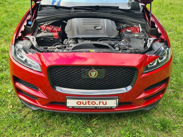2019 Jaguar F-Pace I, красный, 3790000 рублей - вид 20