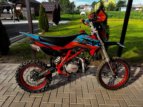 2024 Kayo Evolution YX125EM, оранжевый, 75000 рублей, вид 2