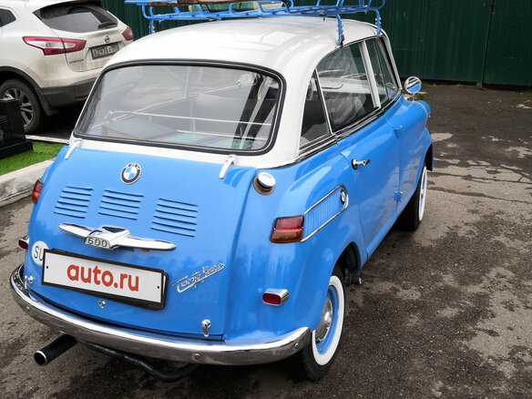 1958 BMW 600, синий - вид 1