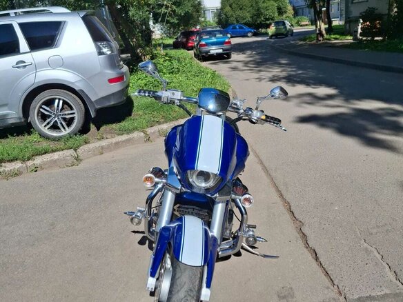 2007 Suzuki Boulevard M109R, синий, 1050000 рублей - вид 1