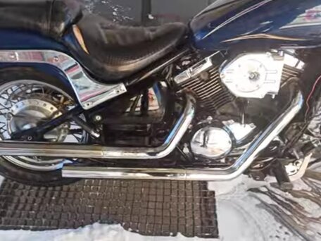 2004 Kawasaki VN800 Vulcan, синий, 350000 рублей, вид 3