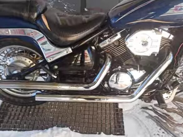 2004 Kawasaki VN800 Vulcan, синий, 350000 рублей - вид 3