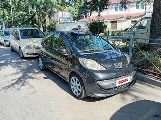 2007 Peugeot 107 I, чёрный, 550000 рублей, вид 1