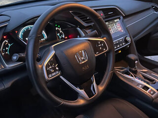 2020 Honda Civic X Рестайлинг, чёрный, 1749000 рублей, вид 4