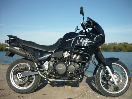 1996 Triumph Tiger 900, чёрный, 325000 рублей, вид 4
