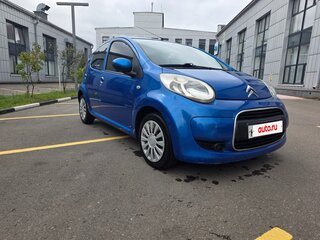 2010 Citroen C1 I Рестайлинг, синий, 340000 рублей, вид 4