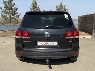 2008 Volkswagen Touareg I Рестайлинг, чёрный, 1750000 рублей, вид 3