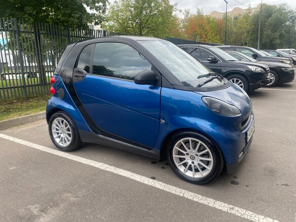 2010 Smart Fortwo II, чёрный - вид 6