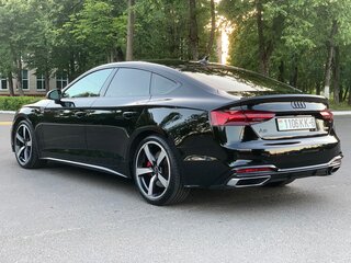 2022 Audi A5 Sportback 45 TFSI II (F5) Рестайлинг, чёрный, 3600000 рублей, вид 4