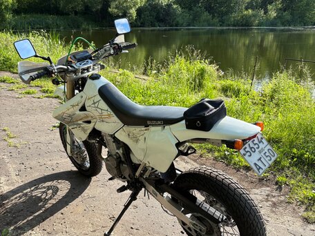 2009 Suzuki DR-Z 400 SM, белый, 470000 рублей, вид 2
