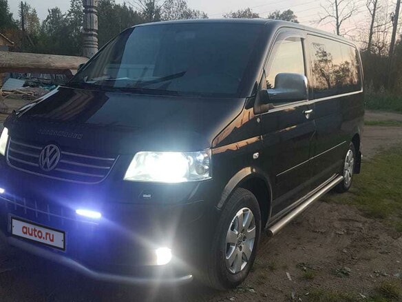 2007 Volkswagen Multivan T5, чёрный