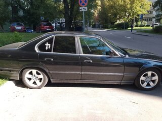 1988 BMW 5 серии 520i III (E34), синий, 300000 рублей, вид 3