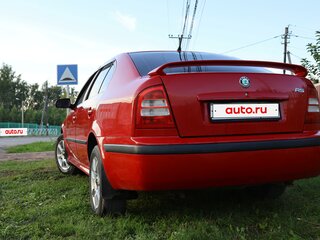 2007 Skoda Octavia I (A4) Рестайлинг, красный, 350000 рублей, вид 3