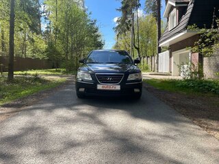 2008 Hyundai Sonata V (NF), чёрный, 600000 рублей, вид 3