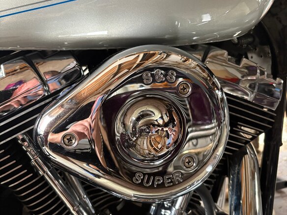 2001 Harley-Davidson Road King, белый, 730000 рублей - вид 7