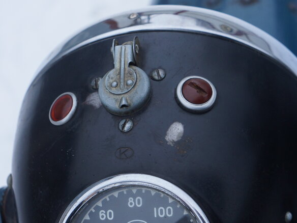 1960 Урал M-61, синий - вид 17