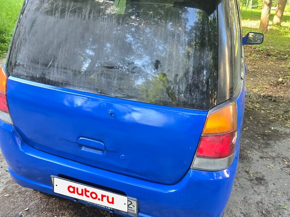 2001 Subaru Pleo I Рестайлинг, синий - вид 1