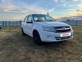 2013 Lada (ВАЗ) Granta I, белый, 373000 рублей, вид 2