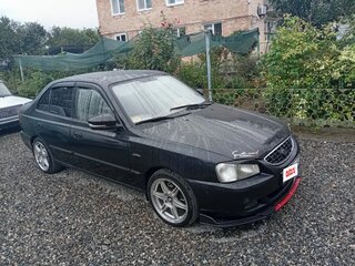 2007 Hyundai Accent ТагАЗ II, чёрный, 450000 рублей, вид 2