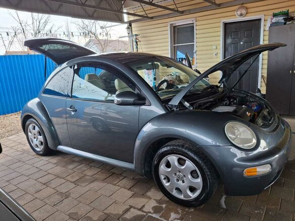 2003 Volkswagen Beetle I (A4), серый, 700000 рублей - вид 23