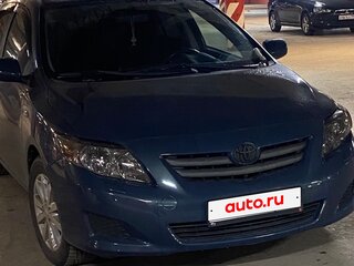 2007 Toyota Corolla AMT X (E140, E150), синий, 700000 рублей, вид 3