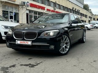 2012 BMW 7 серии Long 740Li V (F01/F02/F04), чёрный, 1999000 рублей, вид 3