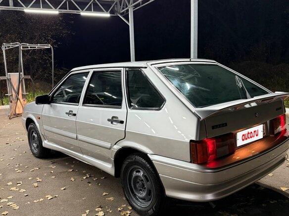 2009 Lada (ВАЗ) 2114, серебристый, 370000 рублей - вид 2
