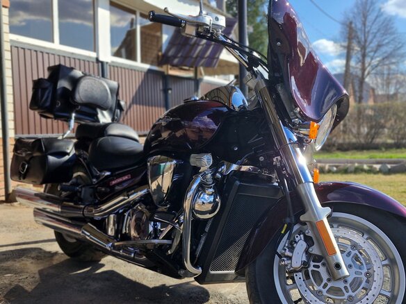 2008 Suzuki Boulevard C109R, пурпурный, 1000000 рублей - вид 3