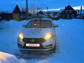 2019 Lada (ВАЗ) Vesta SW I, серебристый, 950000 рублей, вид 2