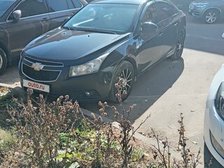2012 Chevrolet Cruze I, чёрный, 800000 рублей, вид 1