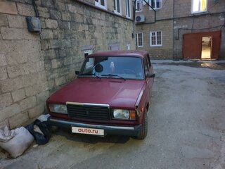 2007 Lada (ВАЗ) 2107, пурпурный, 139000 рублей, вид 1
