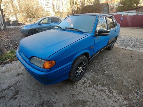 2004 Lada (ВАЗ) 2115, синий, 150000 рублей