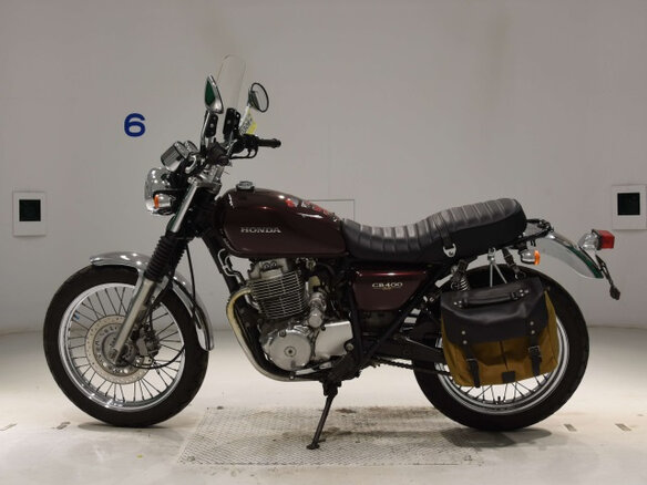 2004 Honda CB 400SS, пурпурный, 400000 рублей - вид 2