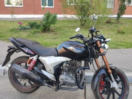 2014 Stels Flame 200, чёрный, 97000 рублей, вид 1