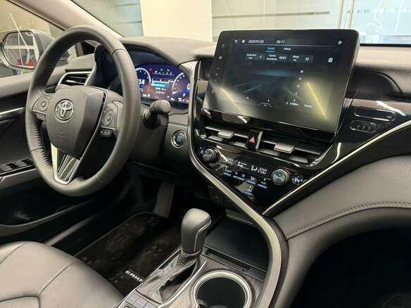 2023 Toyota Camry VIII (XV70) Рестайлинг, чёрный - вид 33