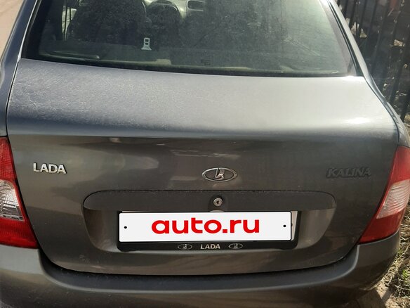 2008 Lada (ВАЗ) Kalina I, серый, 280000 рублей - вид 1